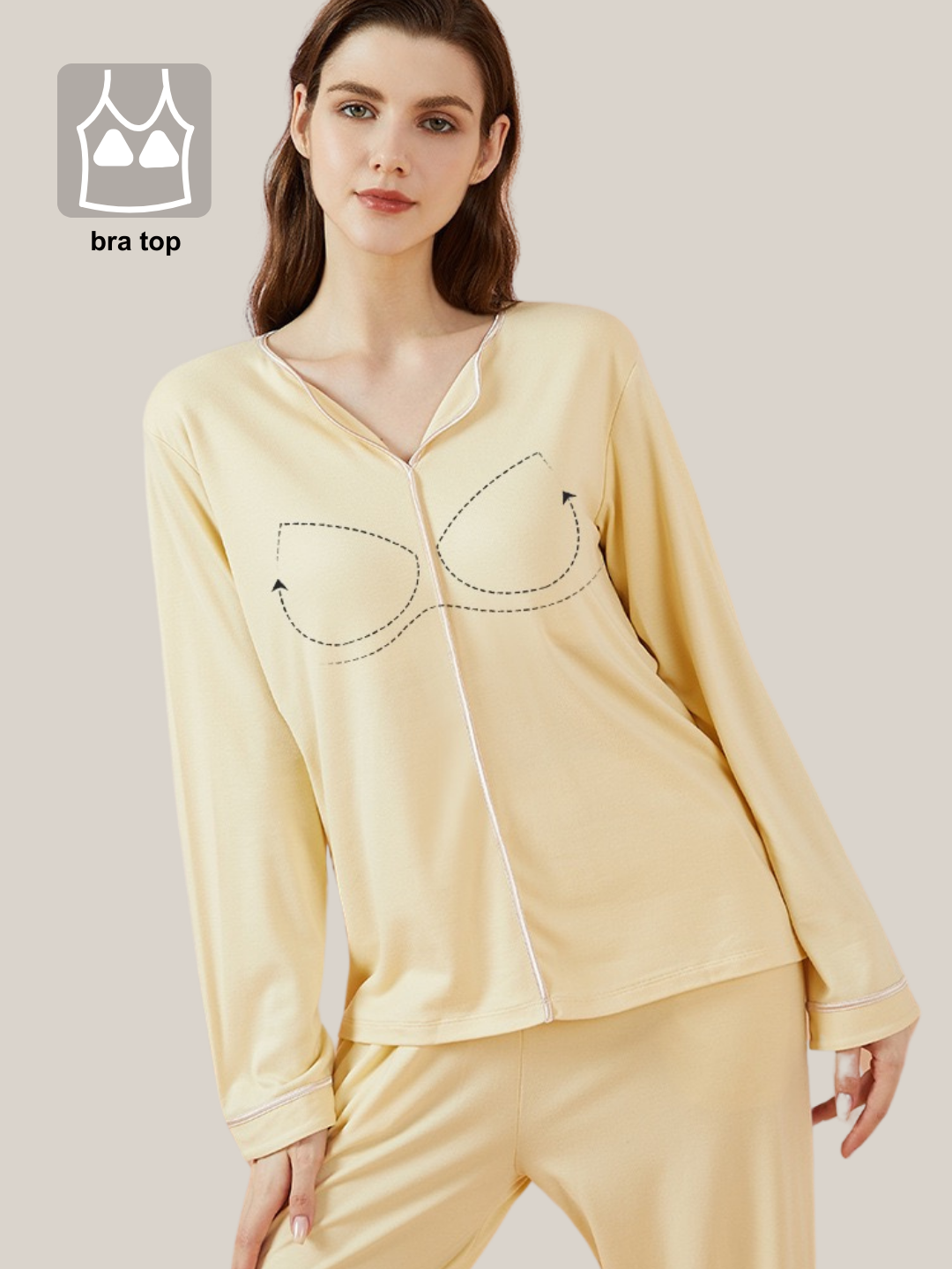 NuLounge Thermal Pajamas Sleep Set Nuage