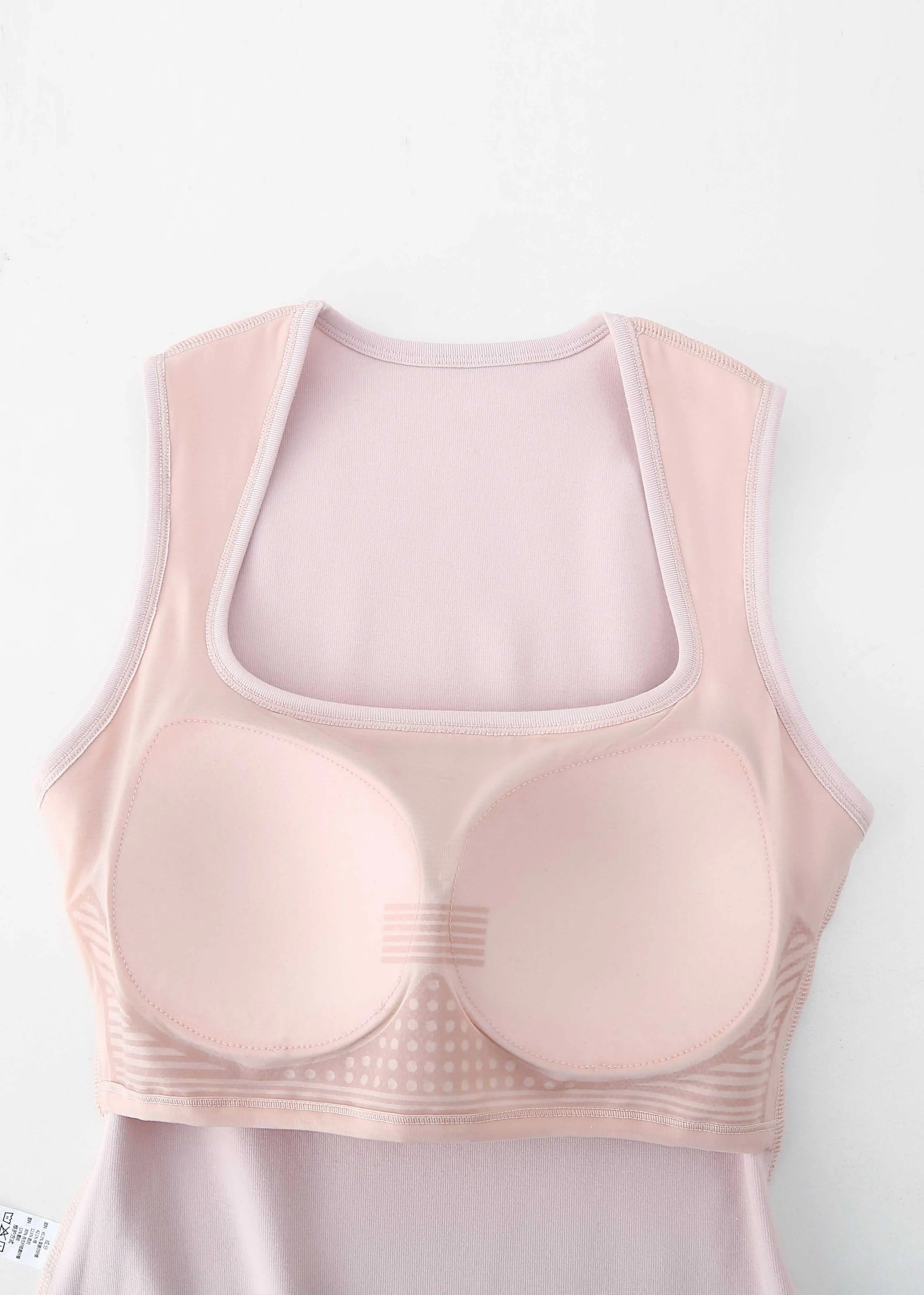 Square Neck Wide Strap Tank Top Nuage