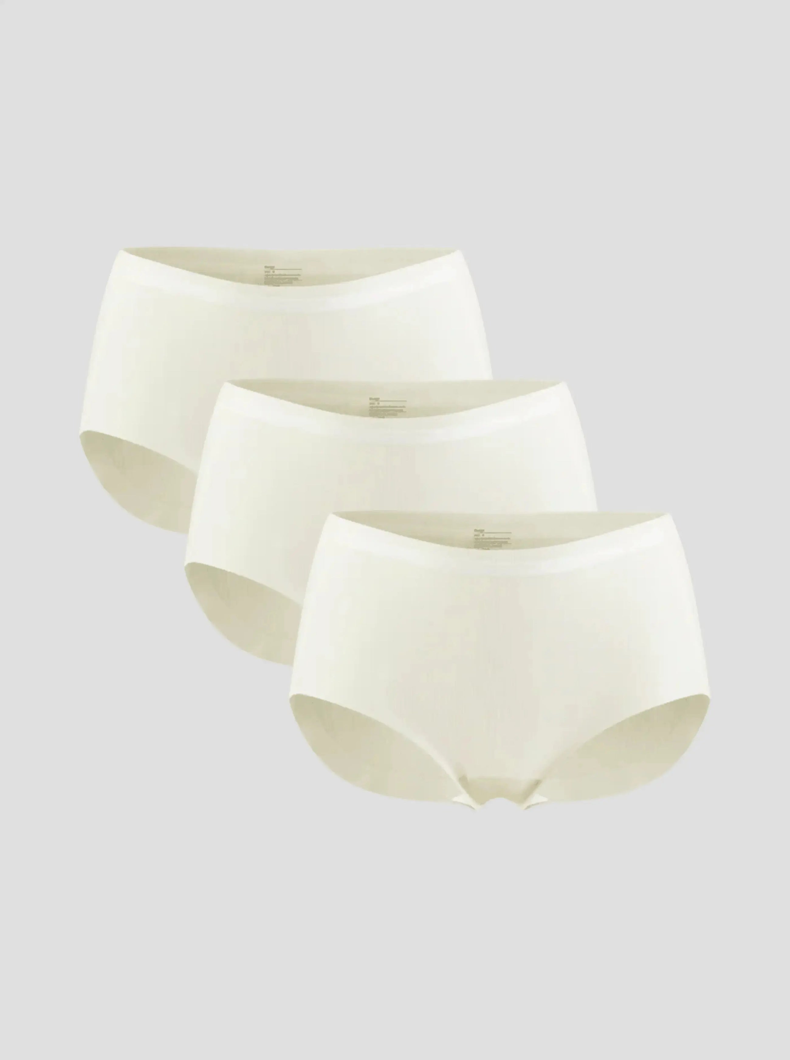 NuAir Mesh Flex breathable white mesh flex brief 3-pack with reinforced thigh bands and antibacterial gusset