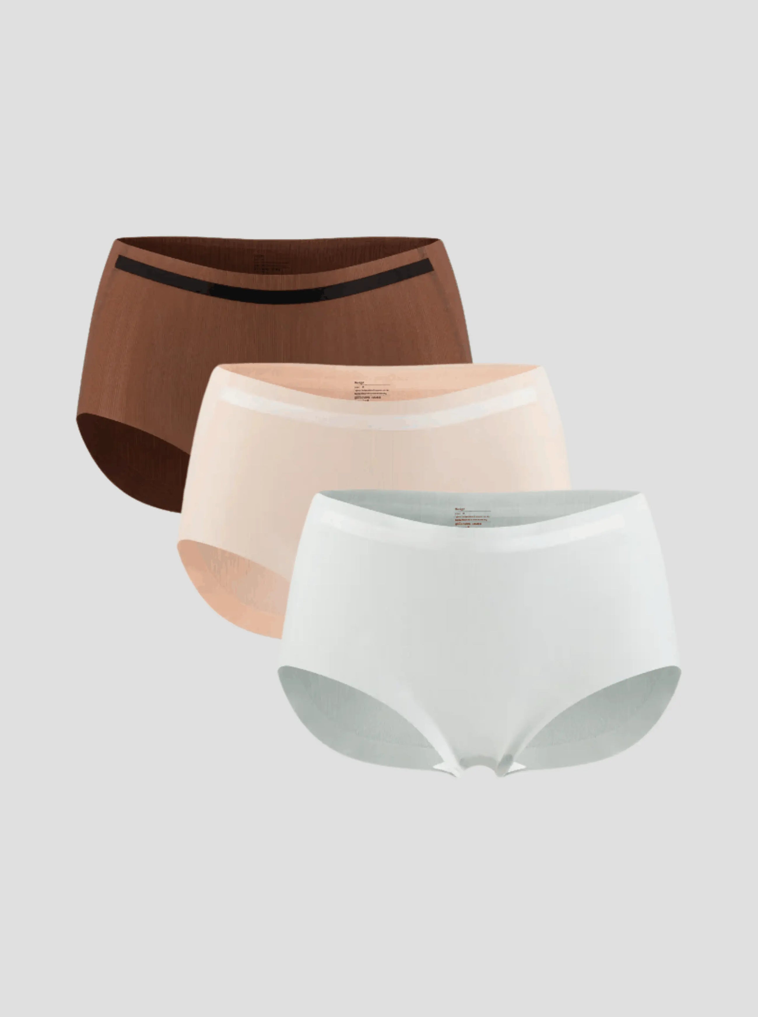 NuAir Mesh Flex breathable high-stretch mesh briefs 3-pack with reinforced thigh bands and antibacterial cotton gusset