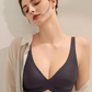 Soutien-gorge à bonnets entiers avec agrafes dans le dos et maintien latéral