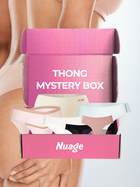 The No Show Secret Thong Mystery Box(5- pack)
