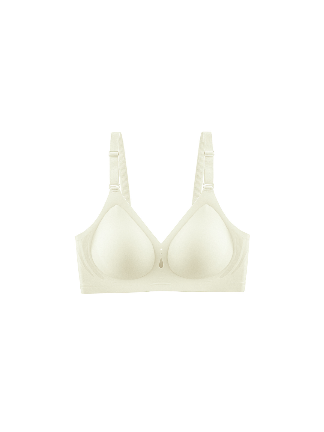 Soutien-gorge à bonnets entiers avec agrafes dans le dos et maintien latéral