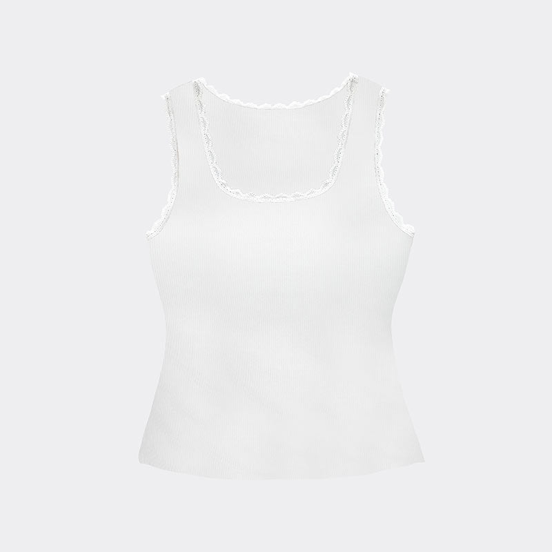 Contrast Strap Cami Top