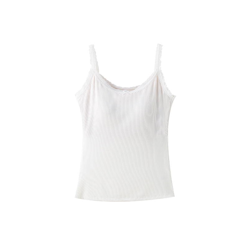 Lace Cami with Spaghetti Straps