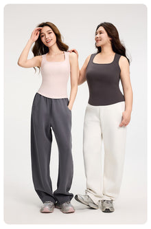 Square Neck Wide Strap Tank Top