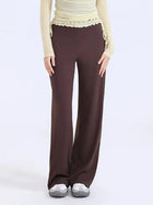 NuMotion Core NakedFeel Ruffle Tie-Waist Flow Pants Nuage