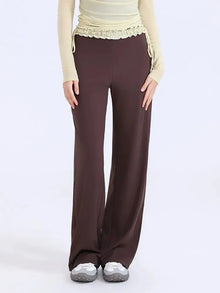 NuMotion Core NakedFeel Ruffle Tie-Waist Flow Pants Nuage