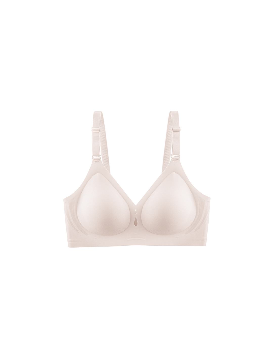 Soutien-gorge à bonnets entiers avec agrafes dans le dos et maintien latéral