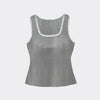 Contrast Strap Cami Top