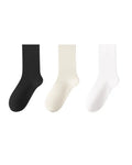 Ribbed Stacked Mid-Calf Socks Nuage
