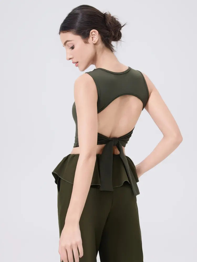 NuMotion Core NakedFeel Square-Neck Bra Top Nuage
