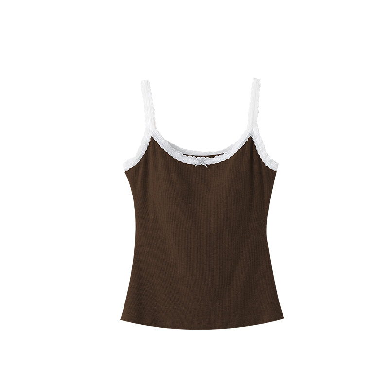 Lace Cami with Spaghetti Straps