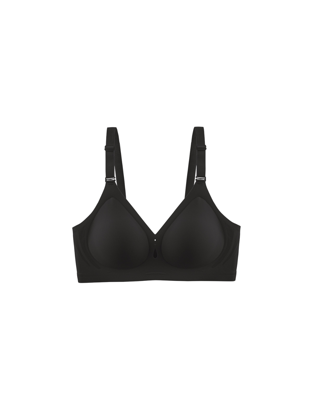 Soutien-gorge à bonnets entiers avec agrafes dans le dos et maintien latéral