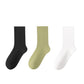 Chaussettes mi-mollet côtelées (lot de 3)