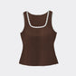 Contrast Strap Cami Top