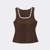 Contrast Strap Cami Top