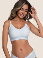 Wireless Soft Stay-Put Bra Pull Over Nuage