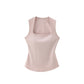 Square Neck Wide Strap Tank Top