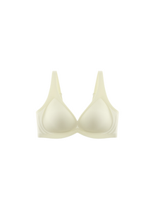 Soutien-gorge à bonnets entiers avec agrafes dans le dos et maintien latéral