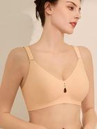 Soutien-gorge à bonnets entiers avec agrafes dans le dos et maintien latéral