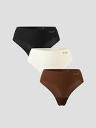 Nuair Mesh FlexShield Thong (3-Pack) Nuage