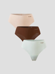 Nuair Mesh FlexShield Thong (3-Pack) Nuage
