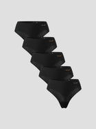Nuair Mesh FlexShield Thong (5-Pack) Nuage