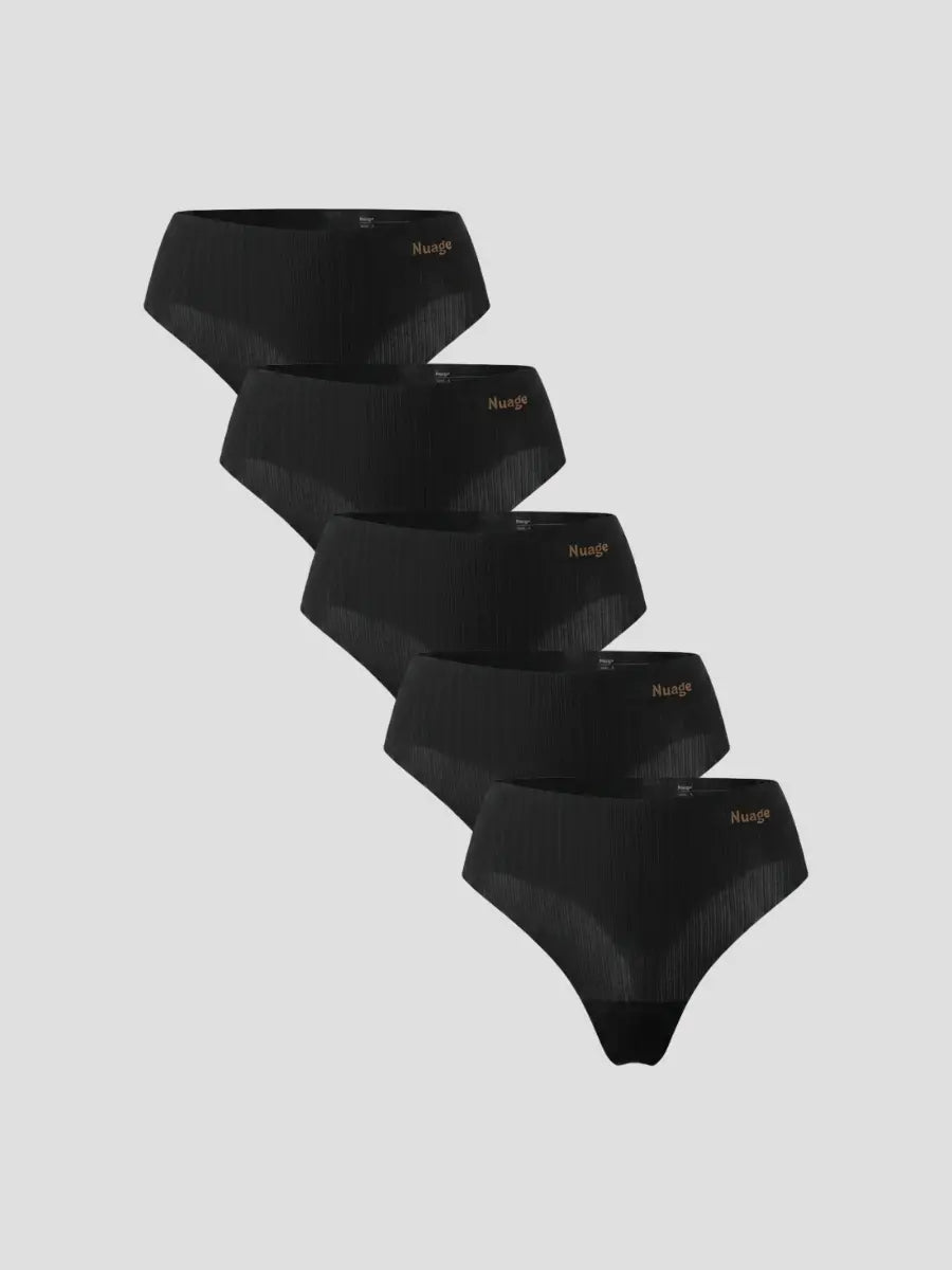 Nuair Mesh FlexShield Thong (5-Pack) Nuage