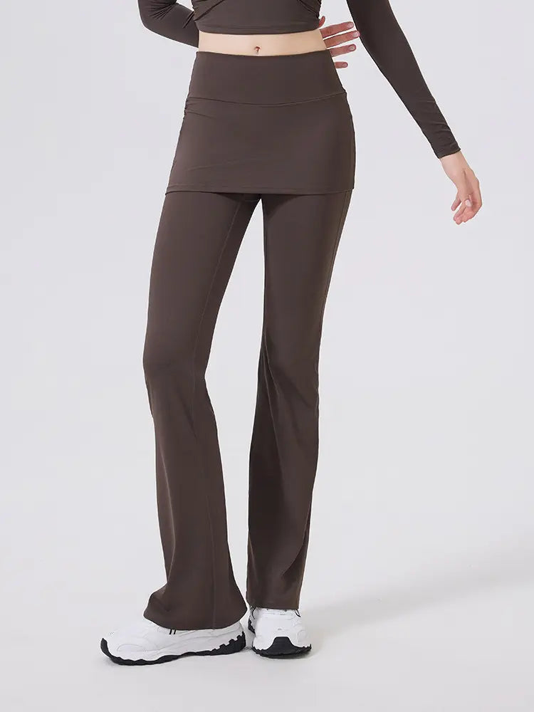 NuMotion Core NakedFeel Sculpt Scrunch Skirt Leggings Nuage