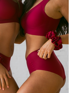 NuCloud Mid Rise Brief Burgundy Red