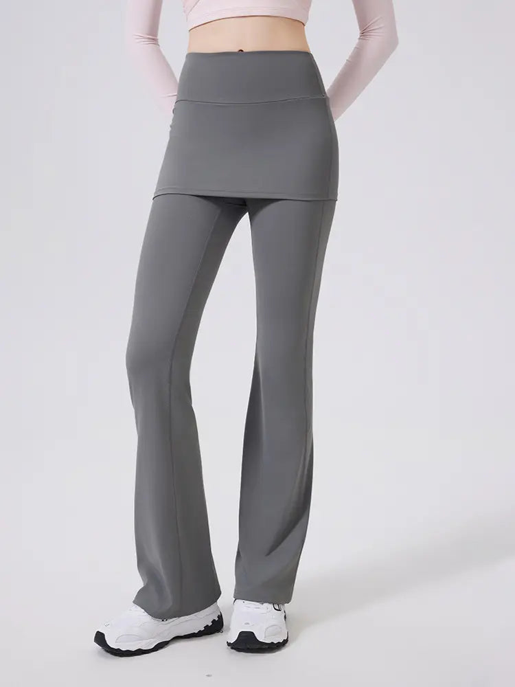 NuMotion Core NakedFeel Sculpt Scrunch Skirt Leggings Nuage
