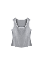 Contrast Strap Cami Top