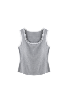 Contrast Strap Cami Top