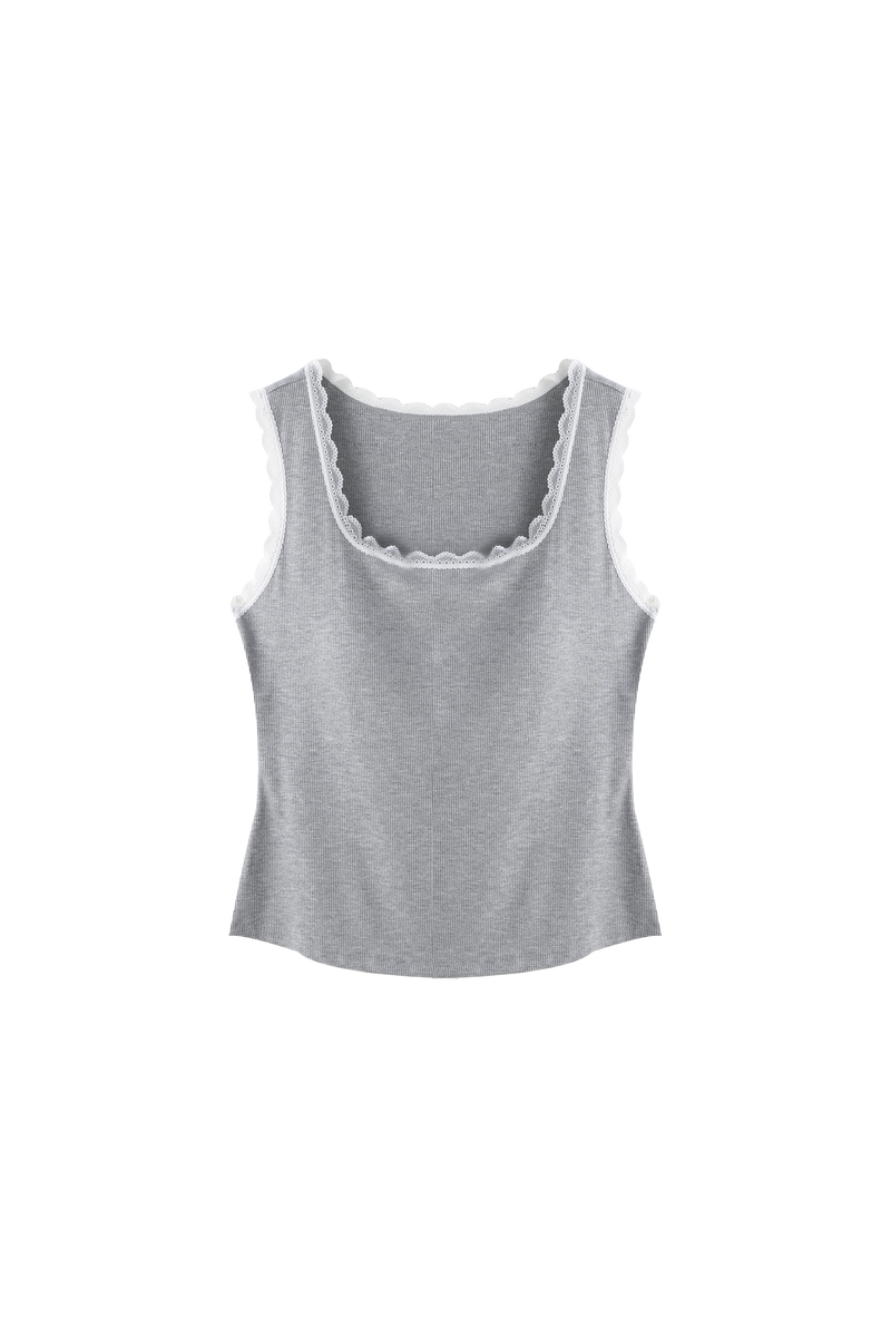 Contrast Strap Cami Top