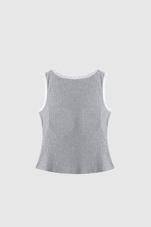 Contrast Strap Cami Top