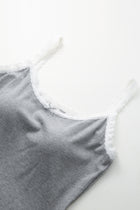 Lace Cami with Spaghetti Straps