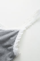 Lace Cami with Spaghetti Straps