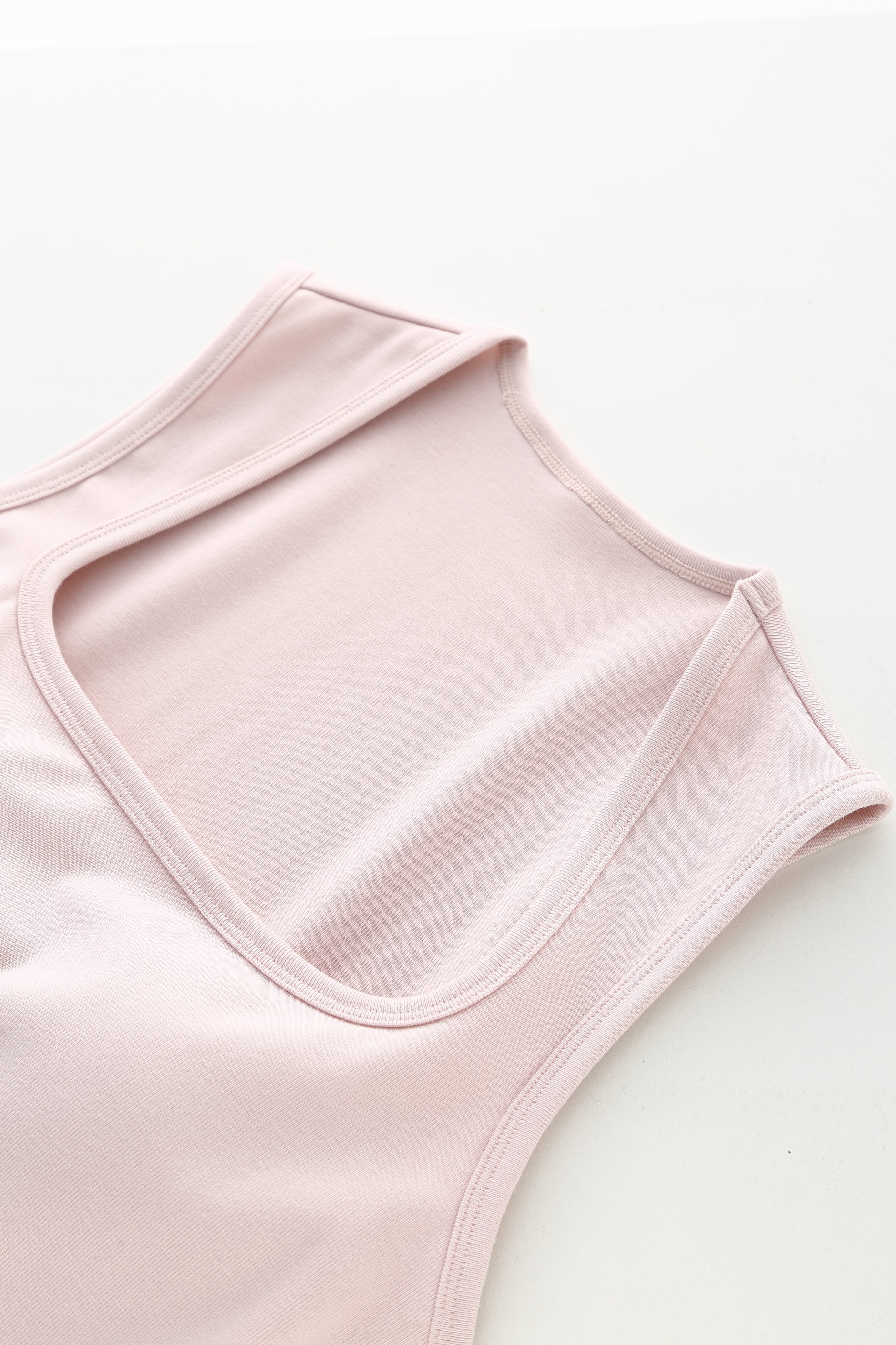Square Neck Wide Strap Tank Top