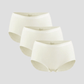NuAir Mesh Flex breathable white mesh flex brief 3-pack with reinforced thigh bands and antibacterial gusset