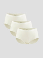 NuAir Mesh Flex breathable white mesh flex brief 3-pack with reinforced thigh bands and antibacterial gusset