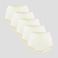 NuCloud Original High-Rise 5-pack seamless high-rise briefs with cotton gusset and smooth, breathable fabric