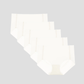 NuCloud Original Mid-Rise Brief 5-pack with raw-cut edges, full coverage, no visible panty lines, and 100% cotton gusset