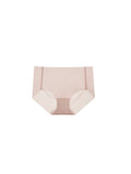 NuCloud Original Mid-Rise Brief Pink on a white background
