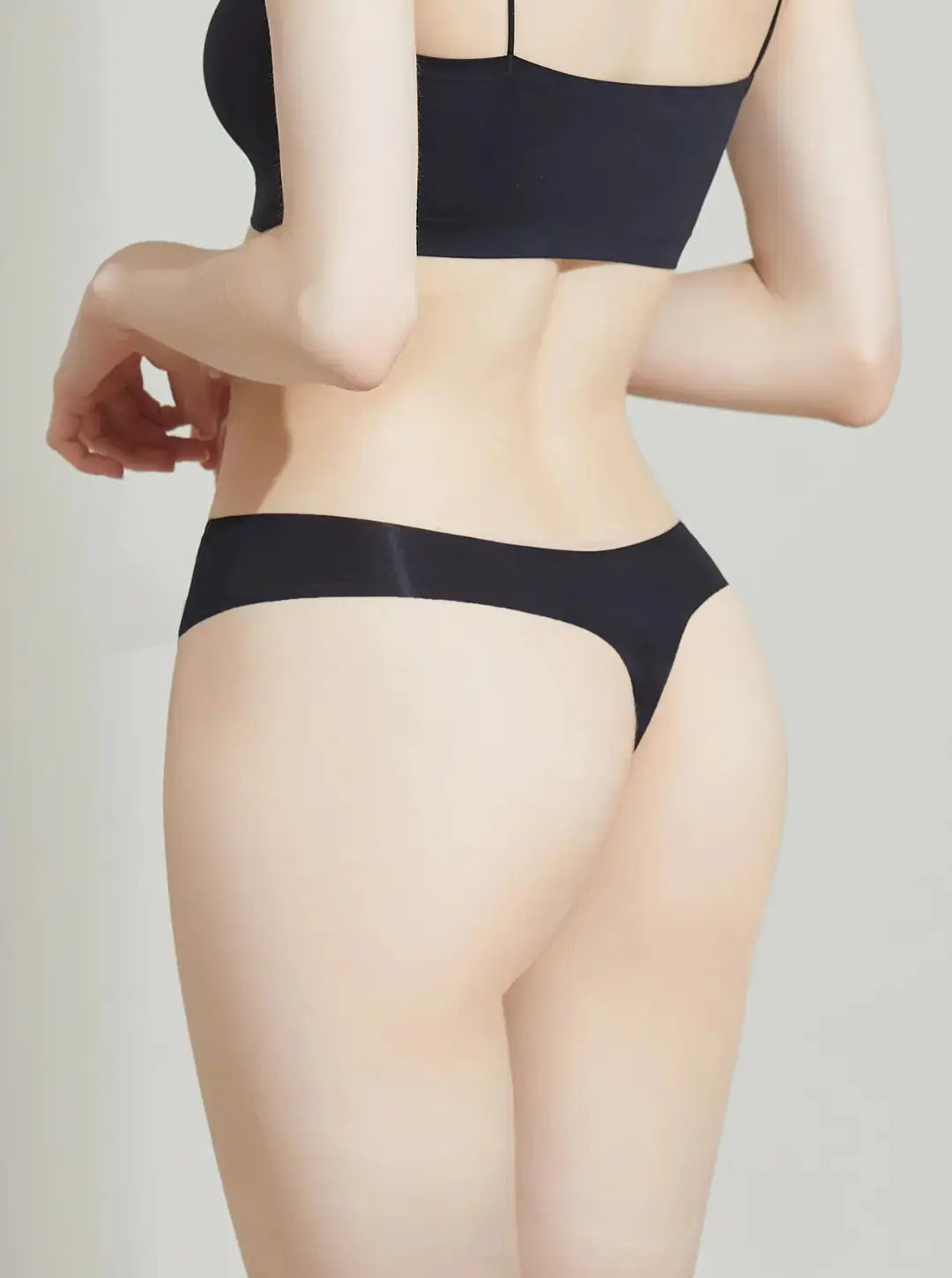 NuCloud Original Thong on model NuCloud Original Thong on model (back view)