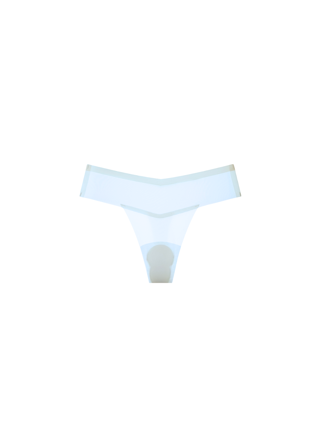 anti camel toe thong on a white background