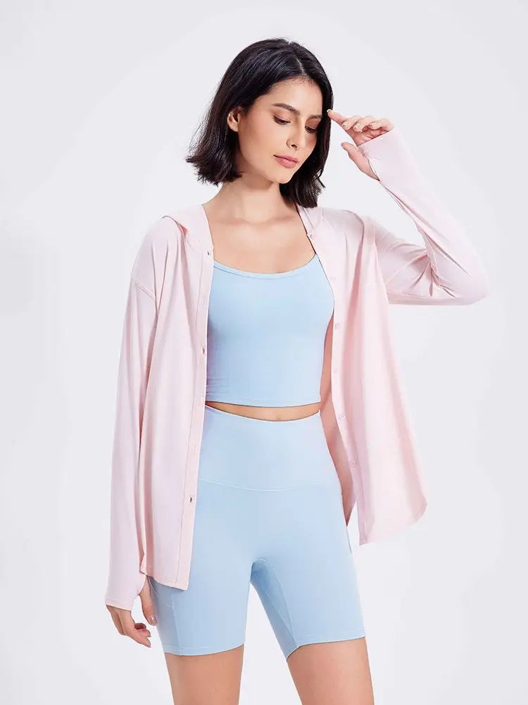 Breeze In Anti-UV Shirt Nuage