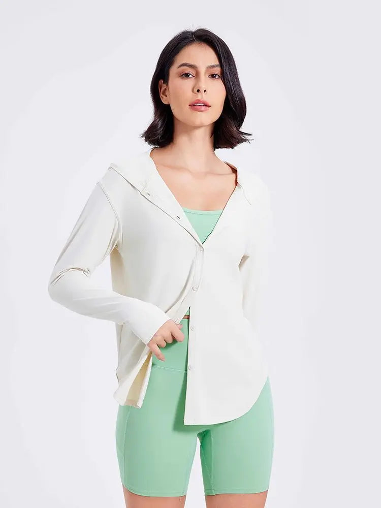 Breeze In Anti-UV Shirt Nuage