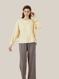 NuLounge Thermal Pajamas Crew Neck Set Nuage
