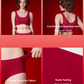NuCloud Red Holiday Bra Set